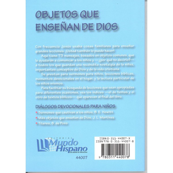 Objetos que Enseñan de Dios