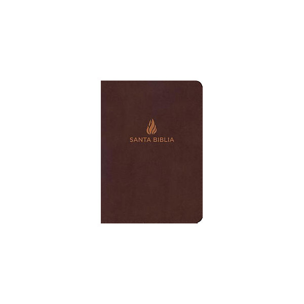 BIBLIA RV60 LETRA GRANDE MARRON COMPACTA PIEL