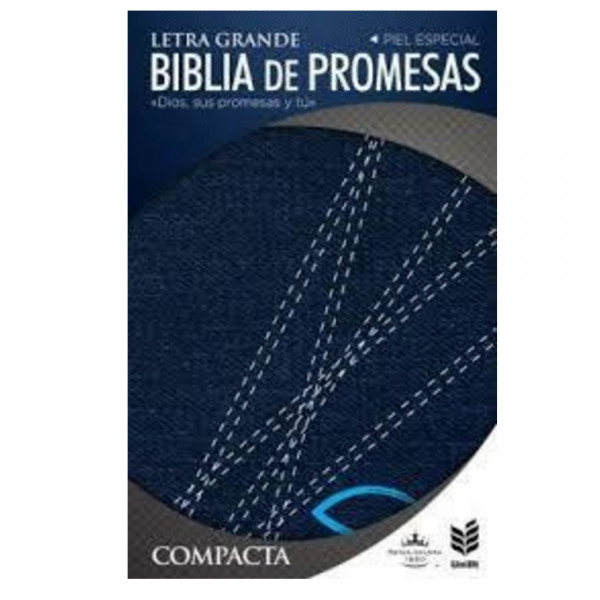 BIBLIA DE PROMESAS RVR60 JEANS CON CIERRE