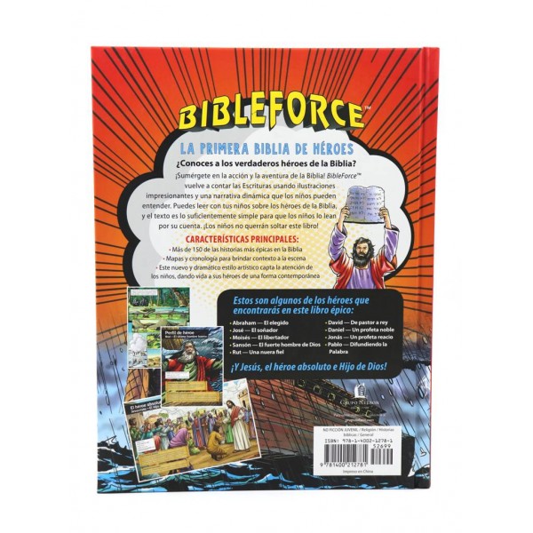 BIBLEFORCE: LA PRIMERA BIBLIA DE HÉROES