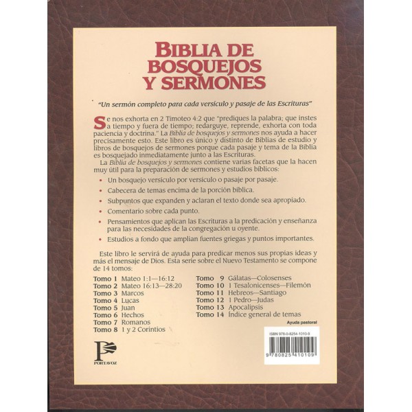 Biblia de Bosq Y Serm Juan